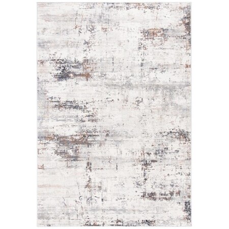 Safavieh 5 ft. -3 in. x 5 ft. -3 in. Craft Contemporary Square Rug, Gold & Grey CFT819D-5SQ